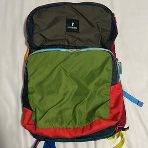 Cotopaxi Multicolor Backpack - Green, Red, Blue
